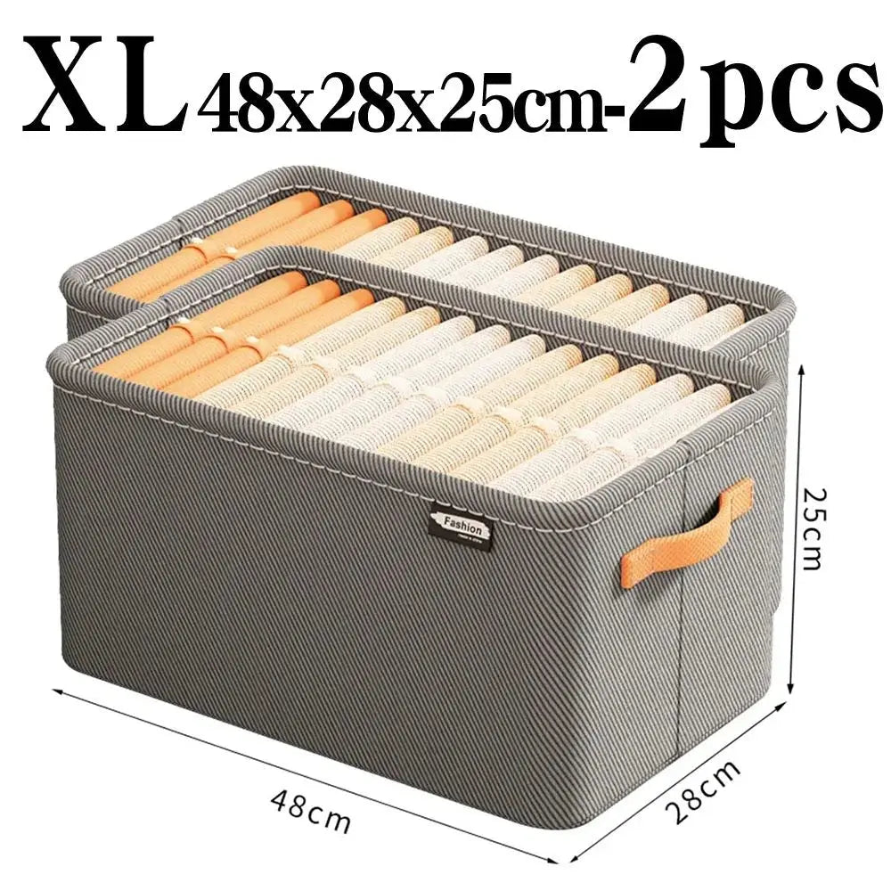 Thicken Clothes Organizer Pants Sweater Storage Cabinets Drawers Organizer Jeans Storage Box Wardrobe Clothes Storage Organizers - Velvet Haven