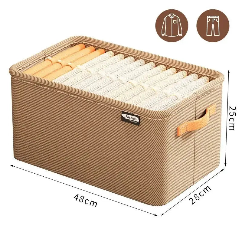 Thicken Clothes Organizer Pants Sweater Storage Cabinets Drawers Organizer Jeans Storage Box Wardrobe Clothes Storage Organizers - Velvet Haven