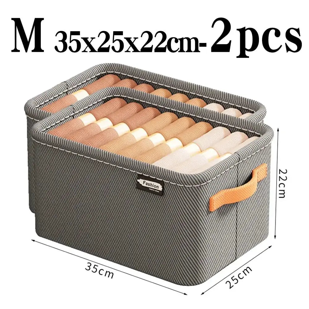 Thicken Clothes Organizer Pants Sweater Storage Cabinets Drawers Organizer Jeans Storage Box Wardrobe Clothes Storage Organizers - Velvet Haven