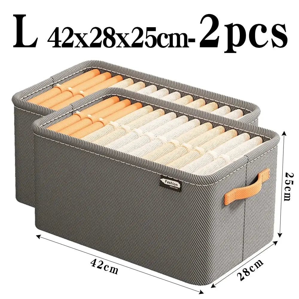 Thicken Clothes Organizer Pants Sweater Storage Cabinets Drawers Organizer Jeans Storage Box Wardrobe Clothes Storage Organizers - Velvet Haven