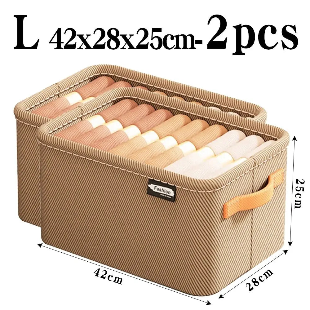 Thicken Clothes Organizer Pants Sweater Storage Cabinets Drawers Organizer Jeans Storage Box Wardrobe Clothes Storage Organizers - Velvet Haven