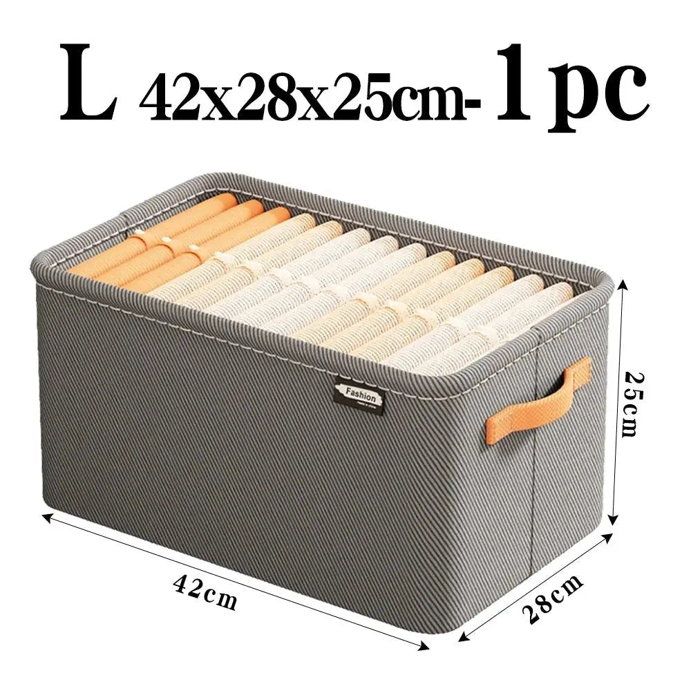 Thicken Clothes Organizer Pants Sweater Storage Cabinets Drawers Organizer Jeans Storage Box Wardrobe Clothes Storage Organizers - Velvet Haven