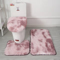3-Piece Non-Slip Bathroom Rug & Toilet Seat Cover Set - Velvet Haven