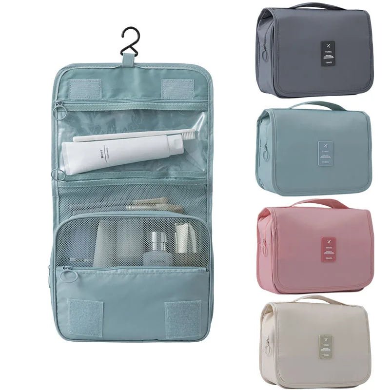 Waterproof Travel Makeup Bag & Toiletry Organizer - Velvet Haven