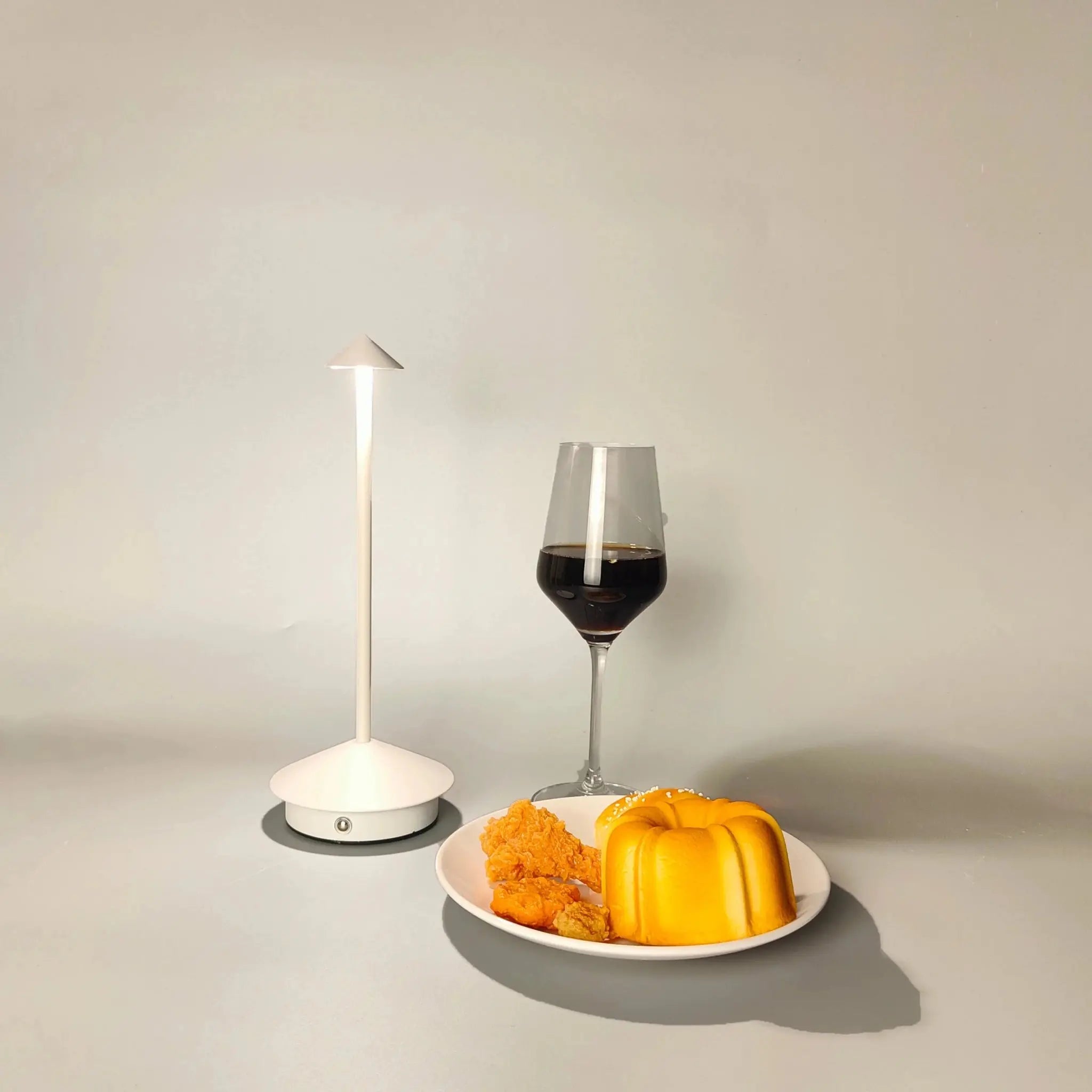 Type-C Rechargeable Table Lamp Creative Dining Touch Led Hotel Bar Coffee Pina pro Table Lamp Lampada Da Tavolo Decorative Lamp - Velvet Haven
