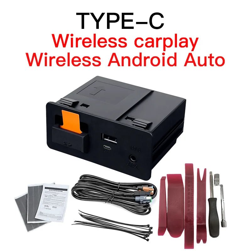 Type-C Wired Wireless CarPlay Android Auto USB Adapter for Mazda 2 3 6 CX3 CX5 CX8 CX9 MX5 Demio Miata TK78669U0C Retrofit Kit - Velvet Haven