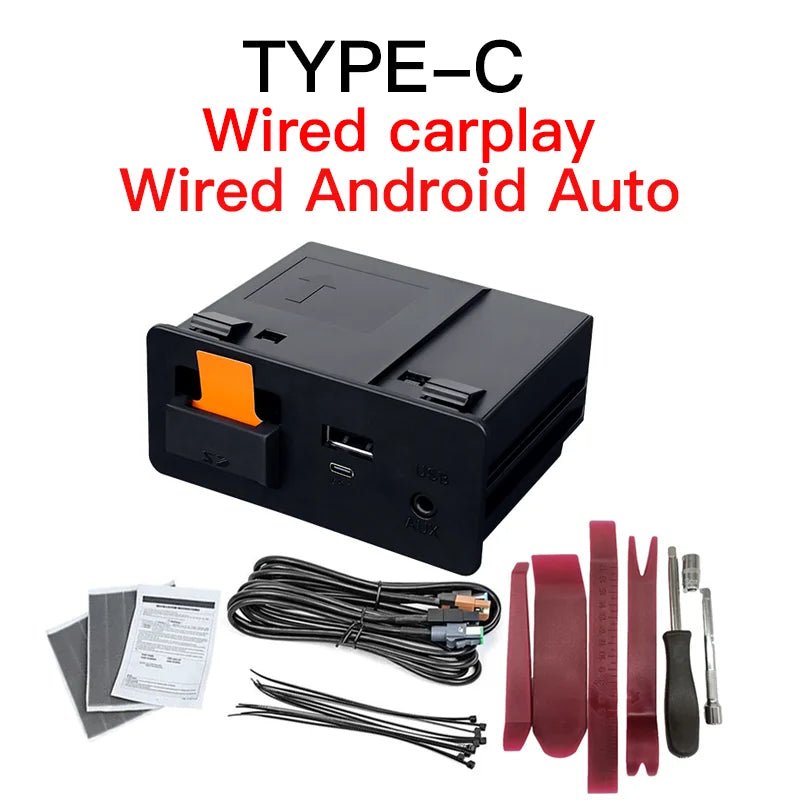 Type-C Wired Wireless CarPlay Android Auto USB Adapter for Mazda 2 3 6 CX3 CX5 CX8 CX9 MX5 Demio Miata TK78669U0C Retrofit Kit - Velvet Haven