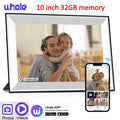Uhale Digital Picture Frame 10.1 Inch 32GB Smart WiFi Smart digital photo frame with 1280x800 IPS HD Touch Screen Christmas Gift - Velvet Haven