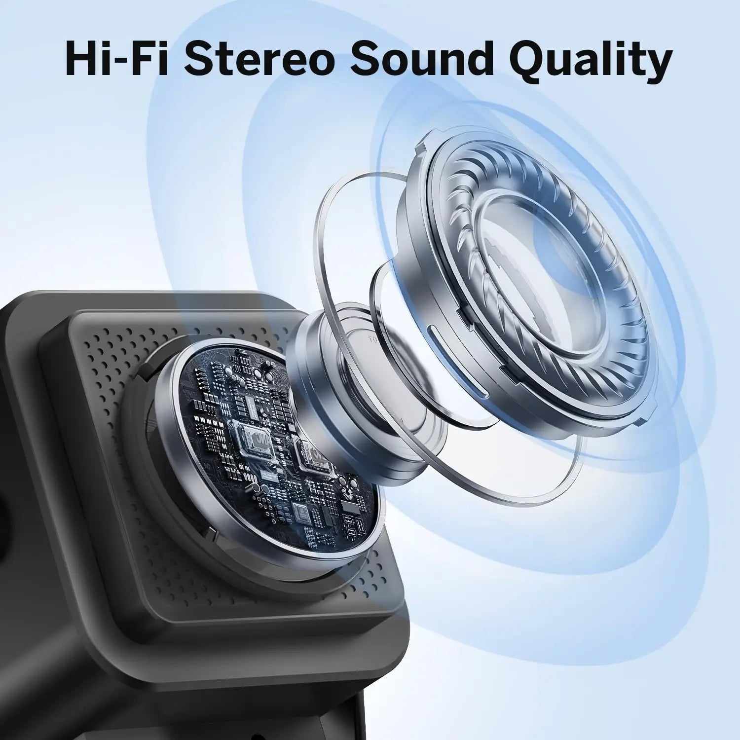 (upgraded)5 In 1 Auto-induction 5000mAh Wireless Induction Speaker 8 RGB Lights HIFI Sound Portable Bluetooth Phone Holder Gifts - Velvet Haven