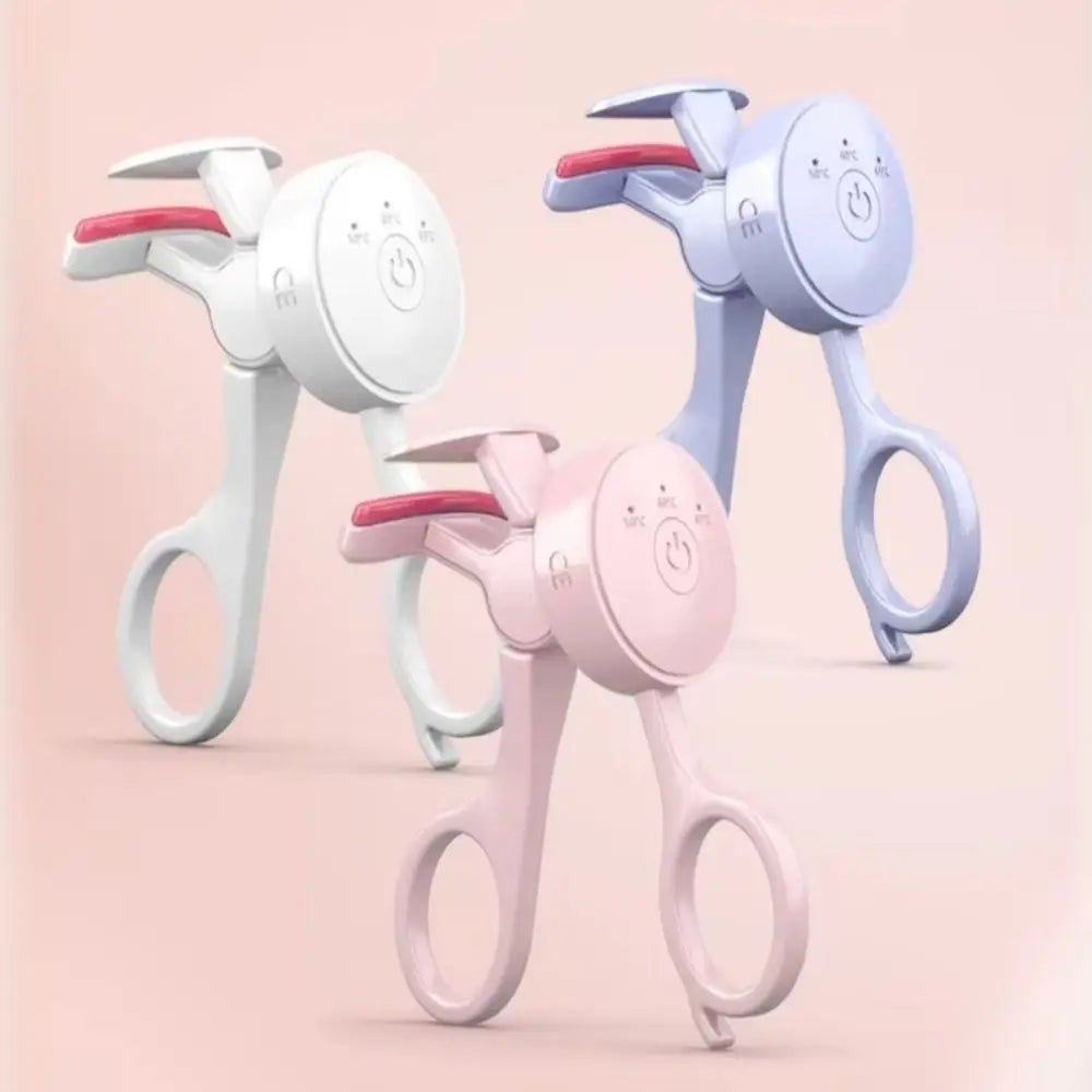 USB Rechargeable Heated Eyelash Curler with 3 Temperature Levels - Velvet Haven