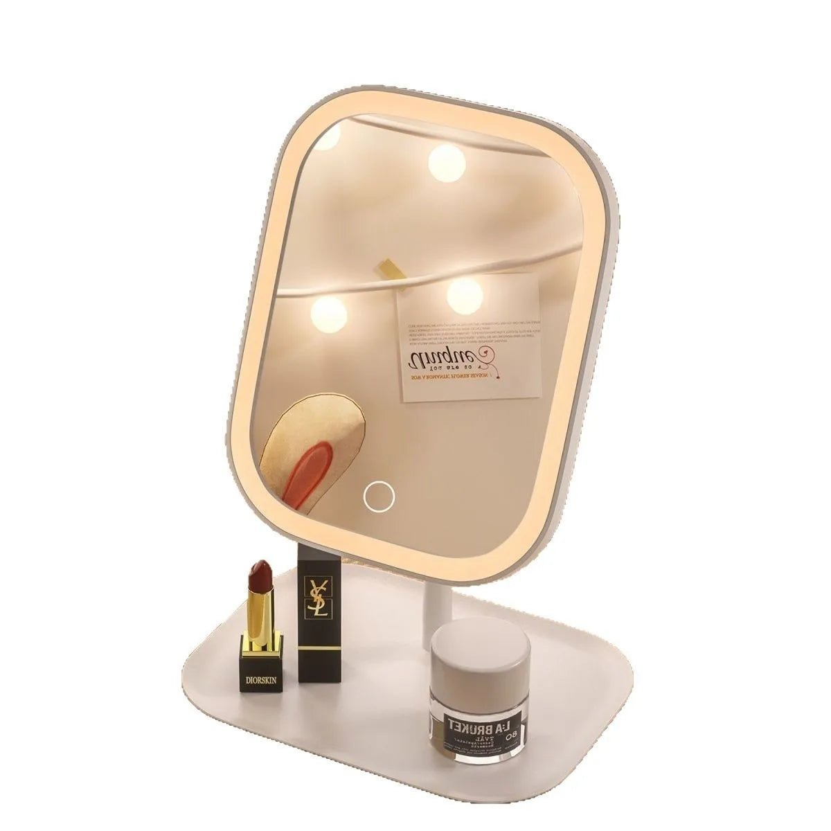USB Rechargeable LED Vanity Mirror with Touch Control - Velvet Haven