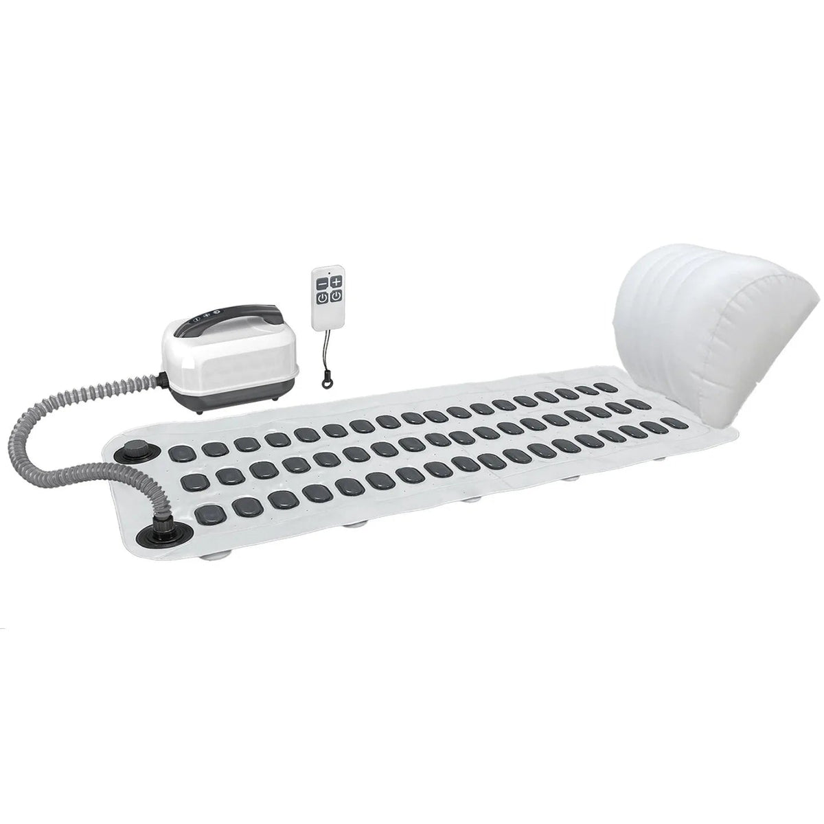 Velvet Haven Electric Bubble Spa Bath Mat with Wireless Remote - Velvet Haven