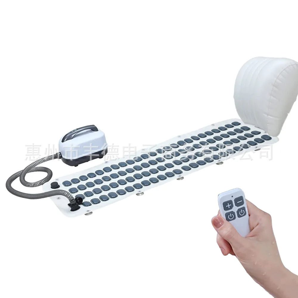 Velvet Haven Electric Bubble Spa Bath Mat with Wireless Remote - Velvet Haven