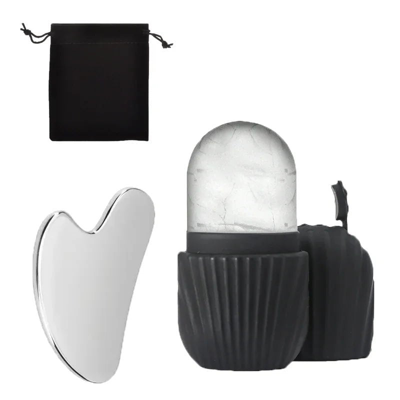 Velvet Haven Ice Face Roller & Gua Sha Facial Massage Tool, 1 or 3 Pc - Velvet Haven