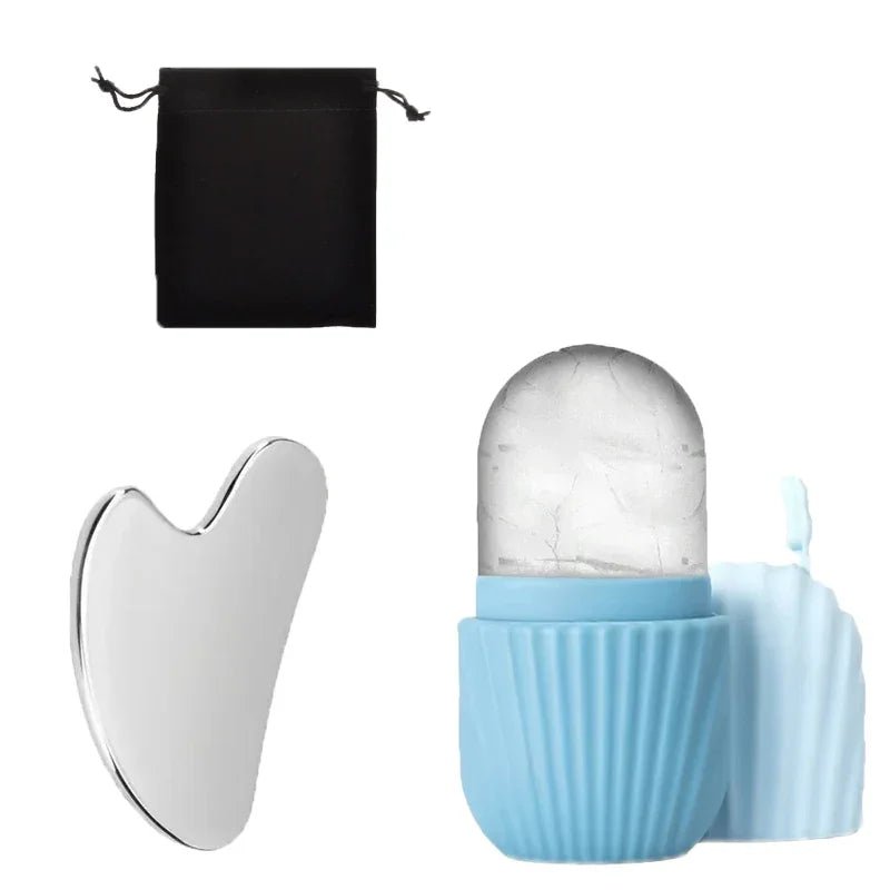 Velvet Haven Ice Face Roller & Gua Sha Facial Massage Tool, 1 or 3 Pc - Velvet Haven