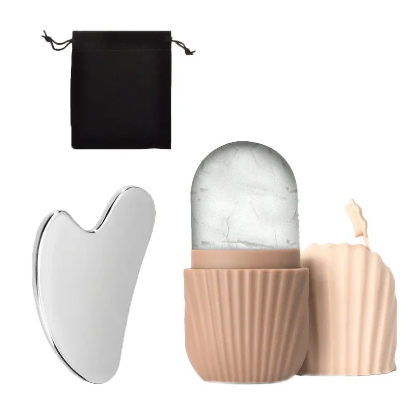 Velvet Haven Ice Face Roller & Gua Sha Facial Massage Tool, 1 or 3 Pc - Velvet Haven