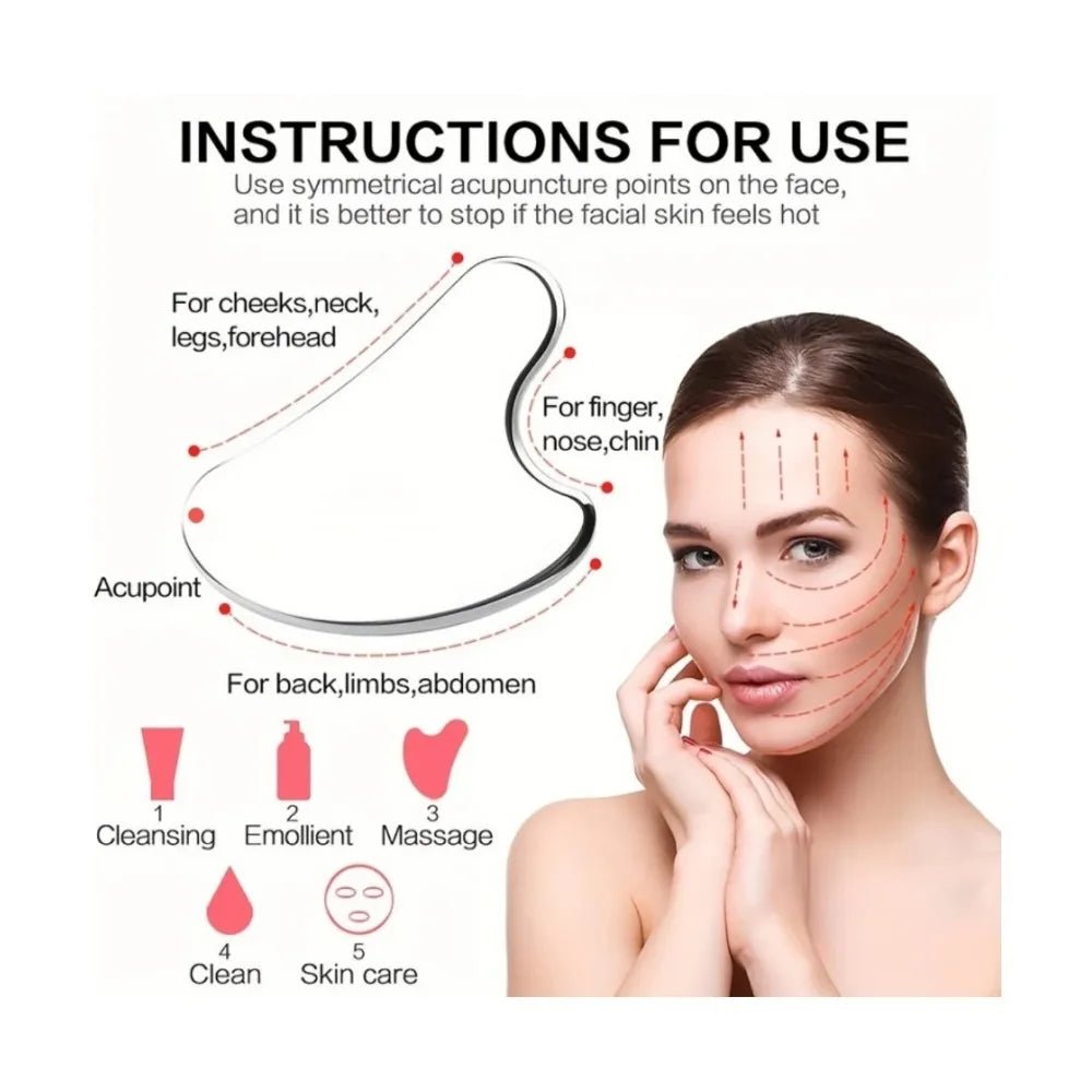 Velvet Haven Ice Face Roller & Gua Sha Facial Massage Tool, 1 or 3 Pc - Velvet Haven