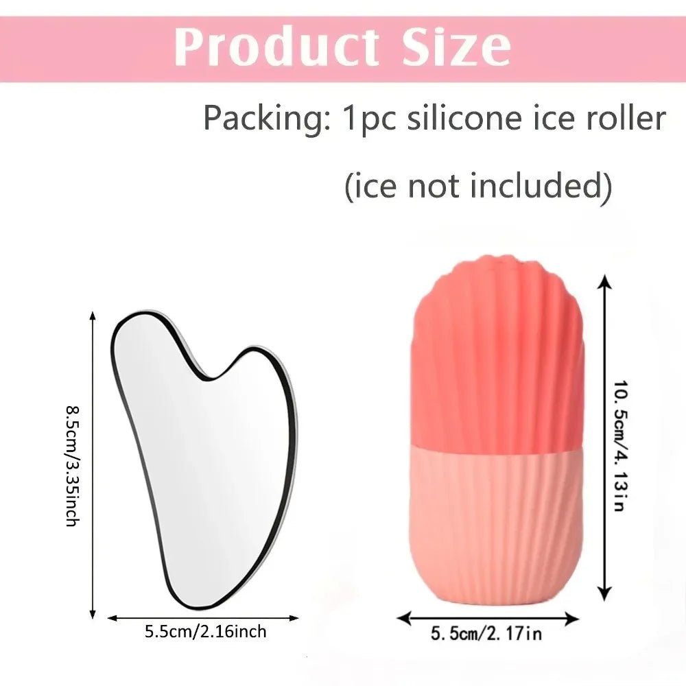 Velvet Haven Ice Face Roller & Gua Sha Facial Massage Tool, 1 or 3 Pc - Velvet Haven