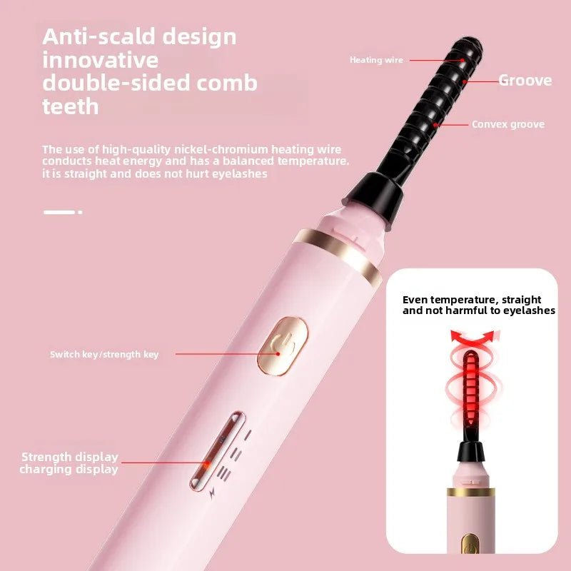 Velvet Haven USB Rechargeable Heated Eyelash Curler - Velvet Haven