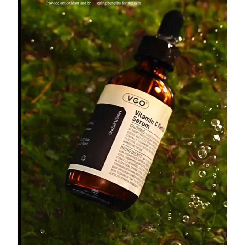 VGO Vitamin C E Facial Serum with Hyaluronic Acid: Reduces Dark Spots Brighten Nourish Skin Care Facial Serum for All Skin Types - Velvet Haven