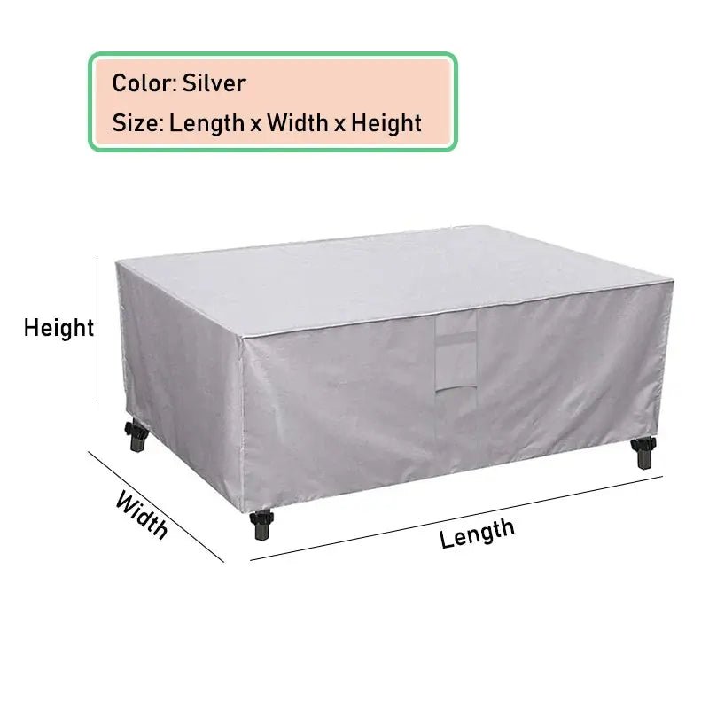 Waterproof Outdoor Furniture Cover, 420D Oxford Patio Table & Sofa Protector - Velvet Haven