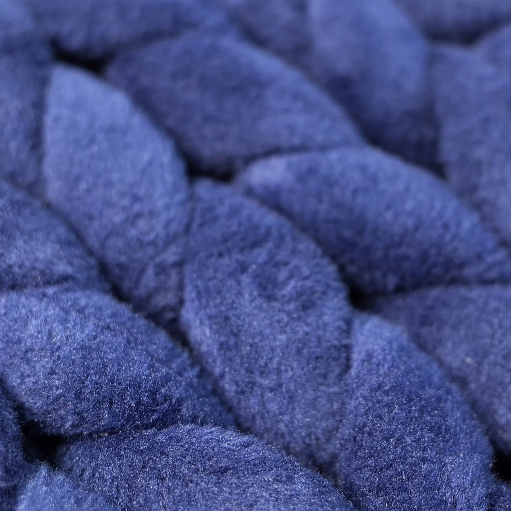 Weighted Knitted Weighted Blanket Queen Size Handmade Minky Chunky Throw Blanket Soft And Breathable Best Gift For Christmas - Velvet Haven