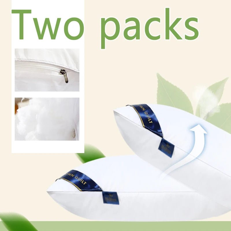 Wholesale Healthy Sleep Bed Sleeping Luxury Hotel Hilton Comfortable Leisure Pillow - Velvet Haven