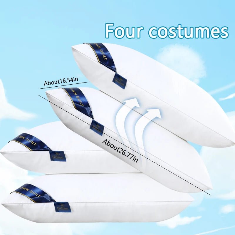 Wholesale Healthy Sleep Bed Sleeping Luxury Hotel Hilton Comfortable Leisure Pillow - Velvet Haven