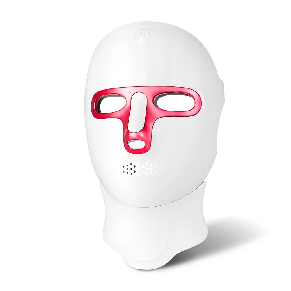 Wireless 7 Colors LED Face Neck Mask Rechargeable Photon Therapy Mask Red Light Skin Tightening Lifting Facial Beauty Device Home SPA Facial Care Machine - Velvet Haven