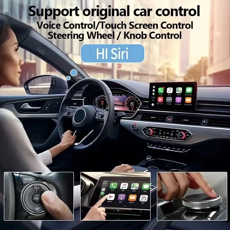 Wireless Adapter Smart Wireless CarPlay Android Auto USB Dongle WiFi Bluetooth Auto Connection OTA Upgrade for Original Cars - Velvet Haven