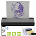 Wireless Tattoo Transfer Machine Bluetooth Stencil Transfer Printer Portable Thermal Printing Copier 10PCS Tattoo Paper Provide - Velvet Haven