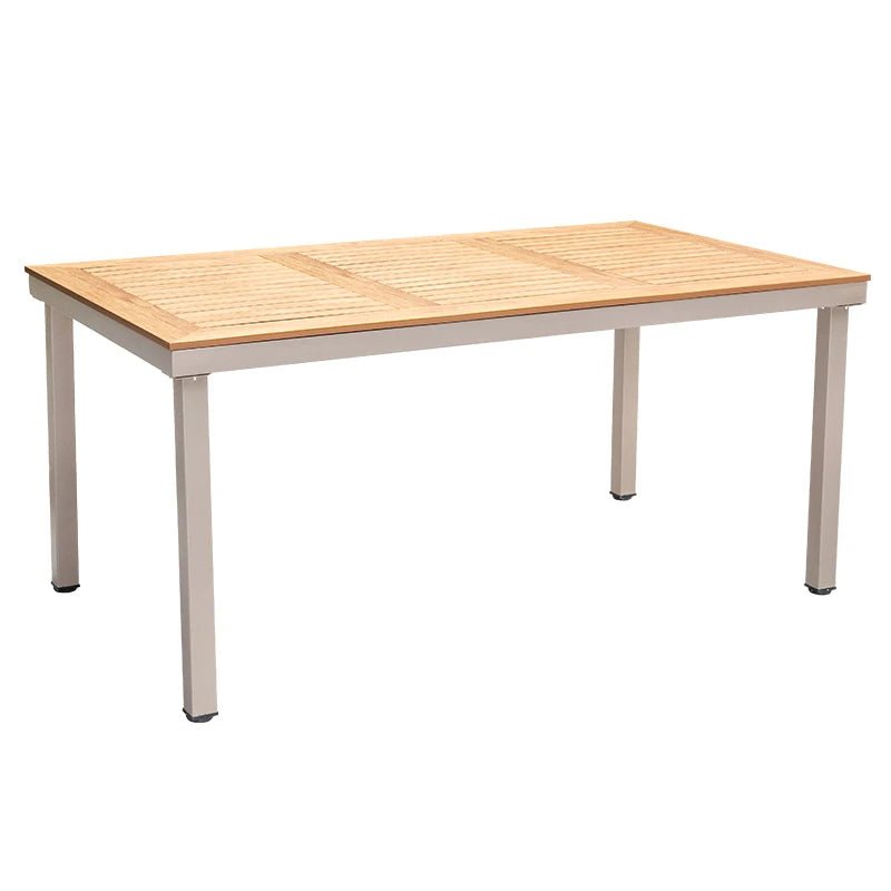 Wood Outdoor Dining Table and Chair Patio Set - Velvet Haven