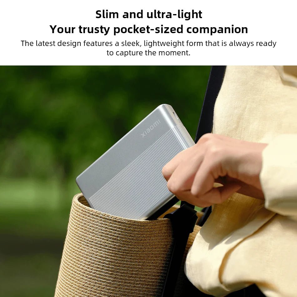Xiaomi Portable Photo Printer 1S Bluetooth Thermal Print ZINK Inkless Technology Xiaomi App Wireless Portable Photo Printing - Velvet Haven