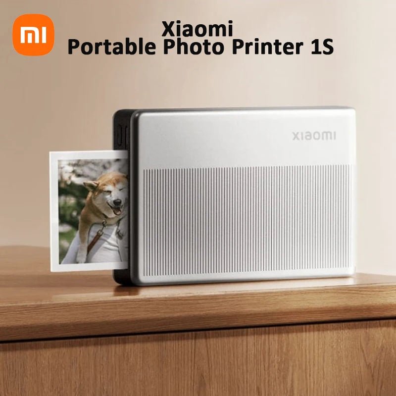 Xiaomi Portable Photo Printer 1S Bluetooth Thermal Print ZINK Inkless Technology Xiaomi App Wireless Portable Photo Printing - Velvet Haven
