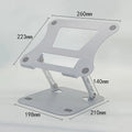 XMSJ Laptop Stand Adjustable Carbon Steel Notebook Tablet Stand Up to 17 Inch Macbook Laptop Portable Foldable Cooling Holder - Velvet Haven