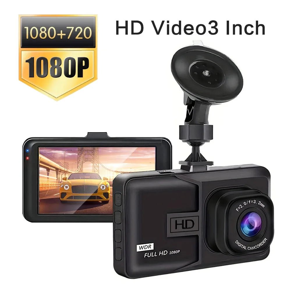 XUSHIDZ NEW 1080P HD Dash Camera Loop Recording Car Vehicle DVR Video Recorder Dashcam Night Vision 24h Parking Monitor G-sensor - Velvet Haven