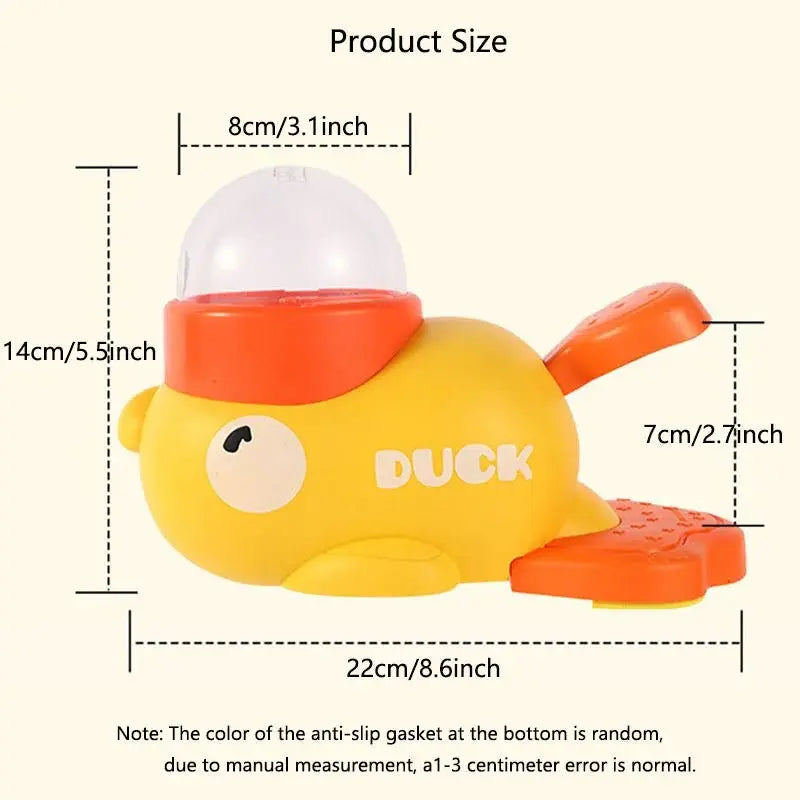 Yellow Duck-Shaped Interactive Cat Treat Dispenser Durable Plastic Training Dog Toy Puzzle Slow Feeder Dog Self-pleasure Toy - Velvet Haven