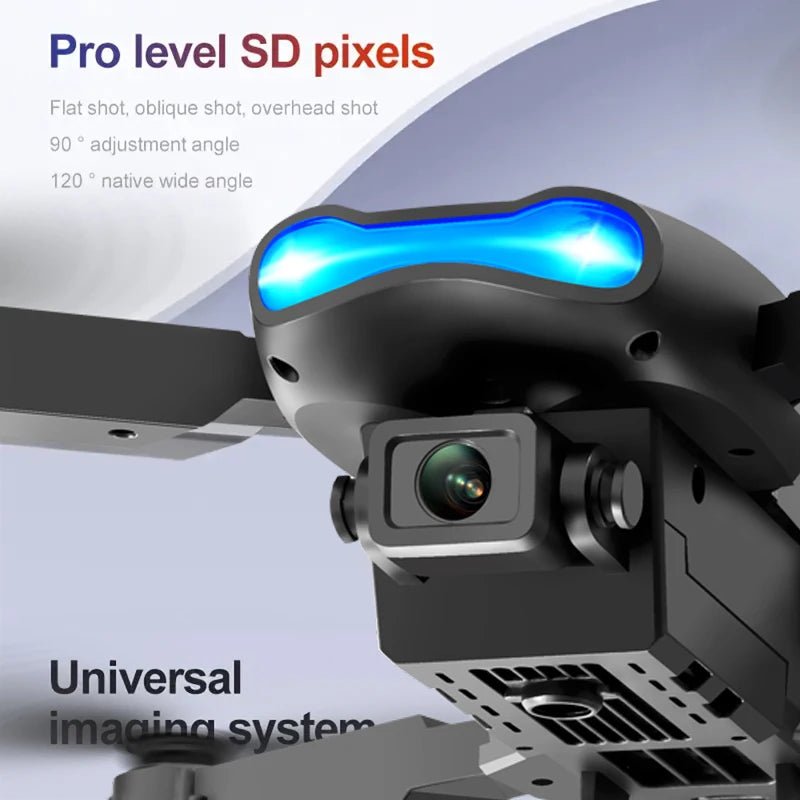 ZNLYRION Dual Camera FPV Drone Optical Flow Hover Foldable RC Quadcopter APP Path Flight Beginner Drone Toy - Velvet Haven