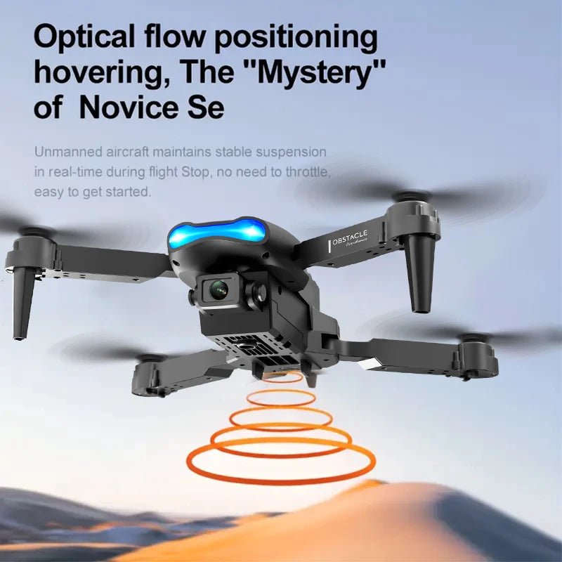 ZNLYRION Dual Camera FPV Drone Optical Flow Hover Foldable RC Quadcopter APP Path Flight Beginner Drone Toy - Velvet Haven